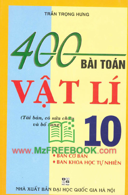 400 bai tap vat ly 10 tran trong hung
