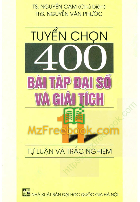 tuyen chon 400 bai tap dai so va giai tich 11 nguyen cam