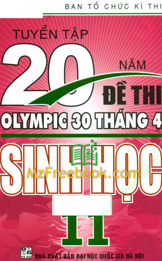 tuyen tap 20 nam de thi olympic sinh hoc lop 11 truong chuyen le hong phong